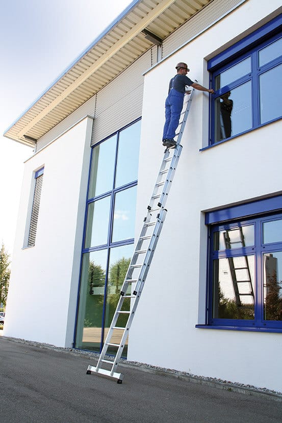 Guenzburger-Steigtechnik-Aluminium-Glasreinigerleiter