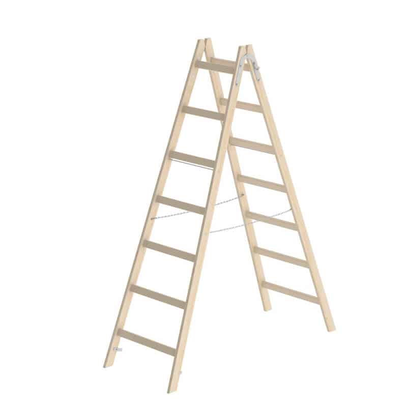 Guenzburger-Steigtechnik-Holz-Stehleiter-33214