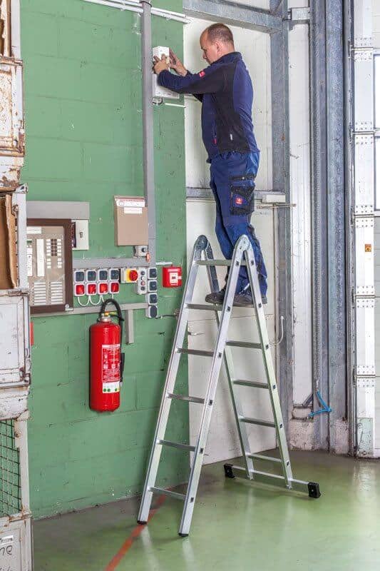 euroline-Alu-Klappleiter Nr.317-1